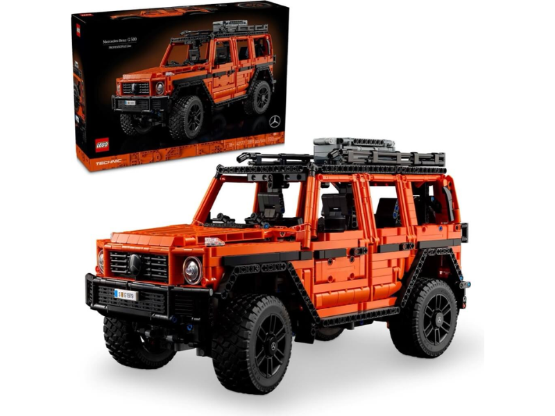 Đồ chơi lắp ráp thông minh cho trẻ theo độ tuổi: Chọn sao cho đúng? Bộ mô hình kỹ thuật LEGO Technic với hơn 500 chi tiết
