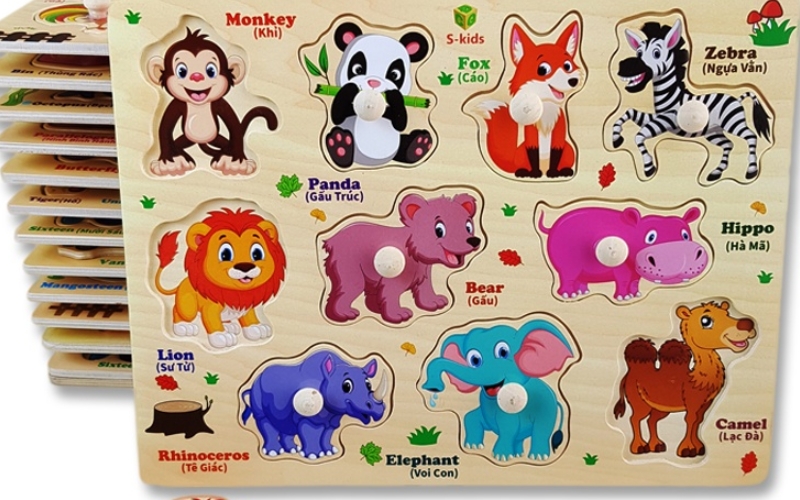  đồ chơi ngôn ngữ cho trẻ chậm nói