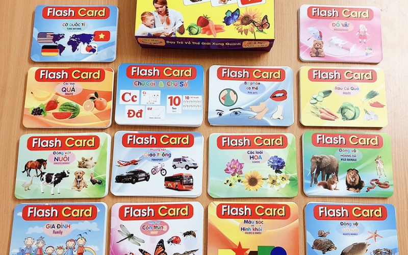  đồ chơi ngôn ngữ cho trẻ chậm nói
