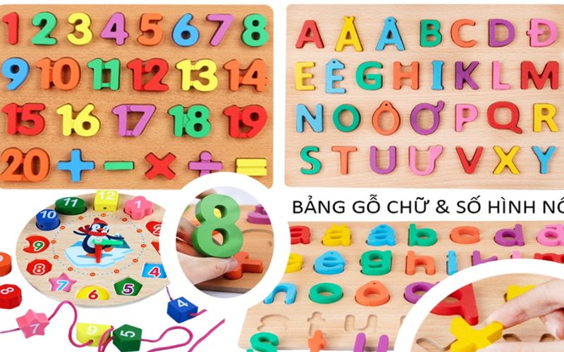 đồ chơi ghép hình bằng gỗ