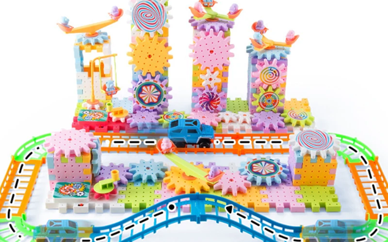 xếp hình lego đơn giản